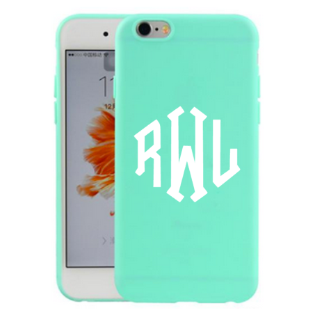 Diamond Monogram Vinyl Decal – Belle Ten - Main Image