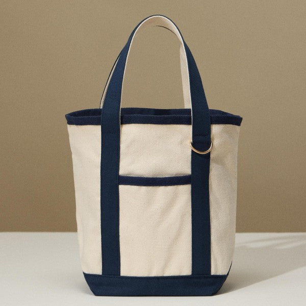 Mini Canvas Boat Tote