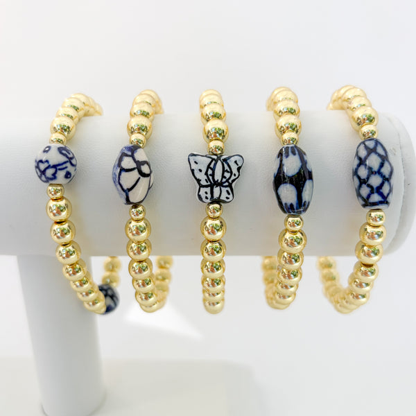 Blue Willow Bracelet Collection