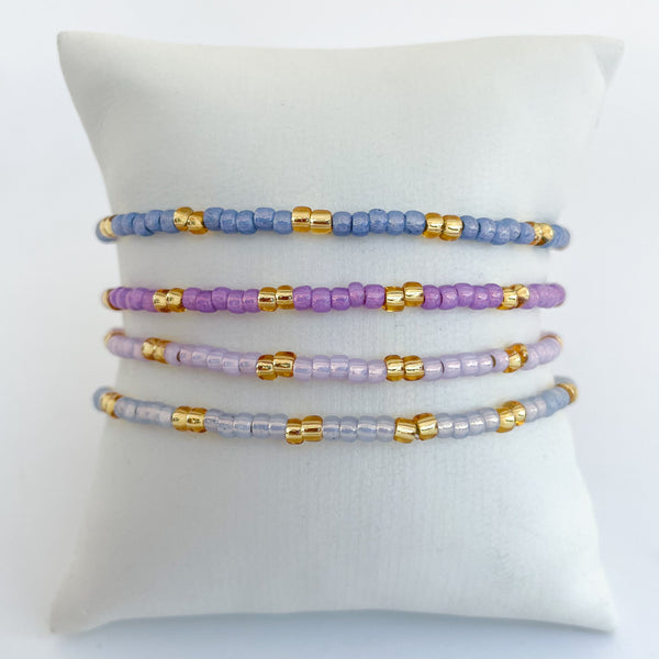 Kawaii Rainbow Stacker Bracelets