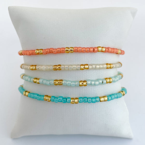 Kawaii Rainbow Stacker Bracelets
