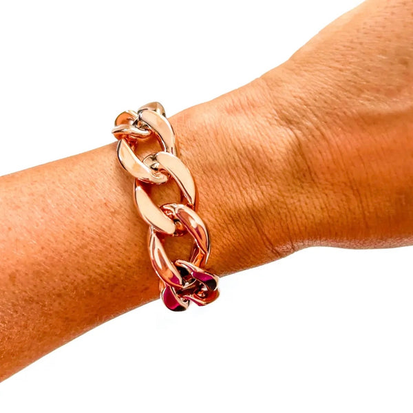 Acrylic Chunky Link Bracelet