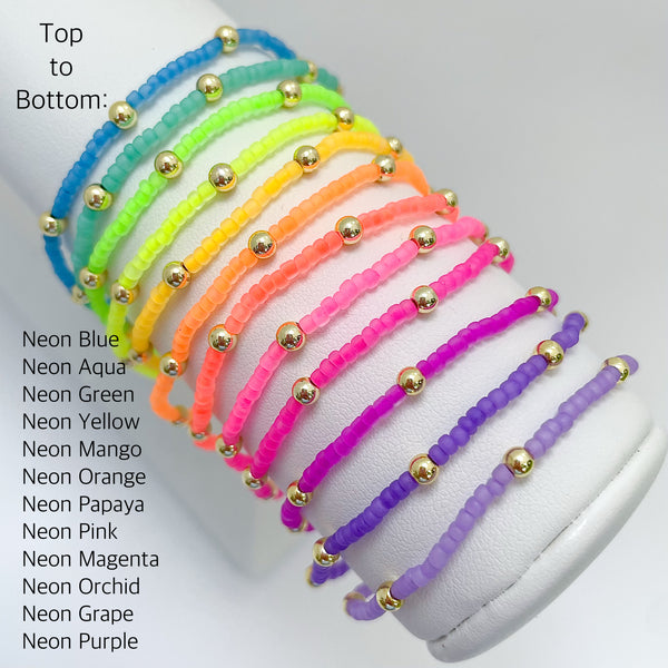 Endless Summer Neon Bracelet Collection
