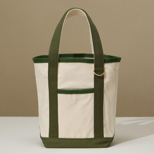 Mini Canvas Boat Tote