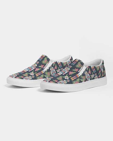 Aloha Nutcracker Slip-On Canvas Shoes