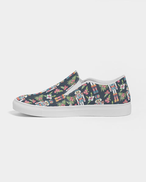 Aloha Nutcracker Slip-On Canvas Shoes