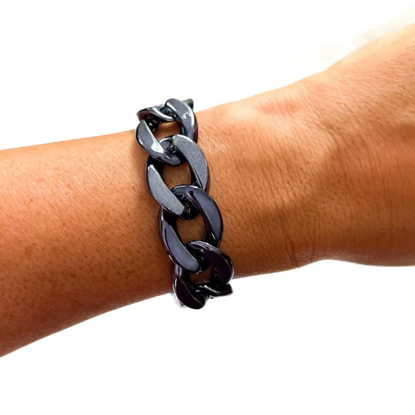 Acrylic Chunky Link Bracelet