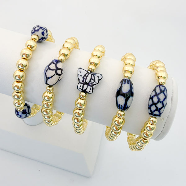 Blue Willow Bracelet Collection