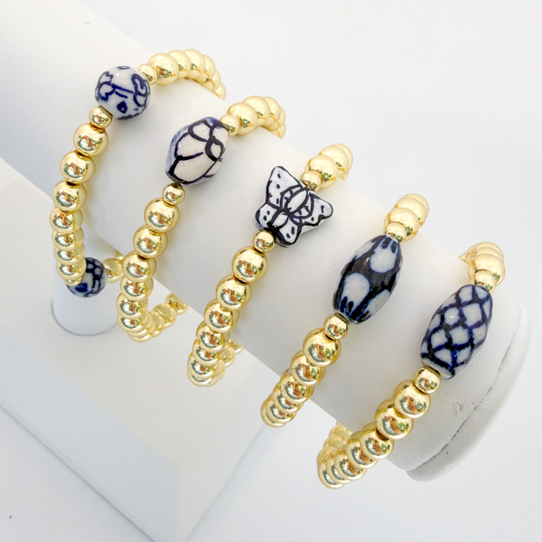 Blue Willow Bracelet Collection