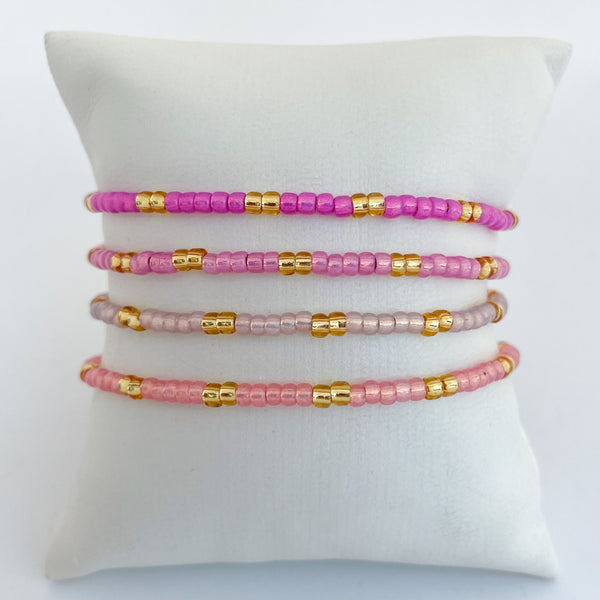 Kawaii Rainbow Stacker Bracelets