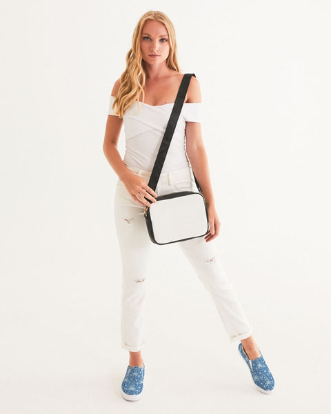 Coastal Coquette Slip-On Canvas Shoes