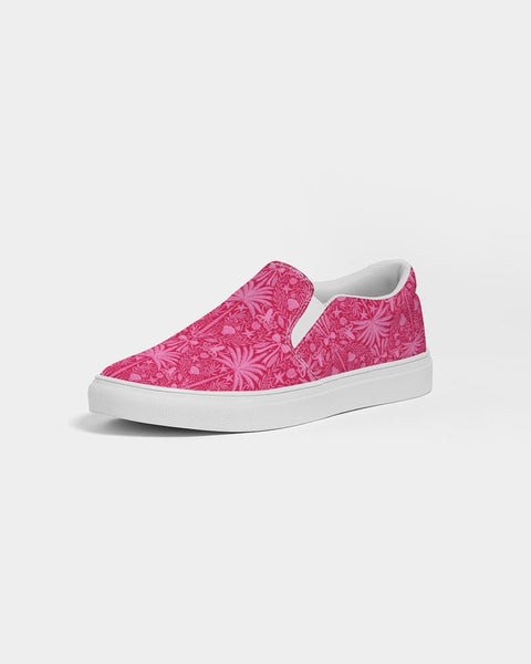 Coastal Coquette Slip-On Canvas Shoes