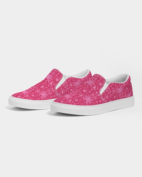Coastal Coquette Slip-On Canvas Shoes