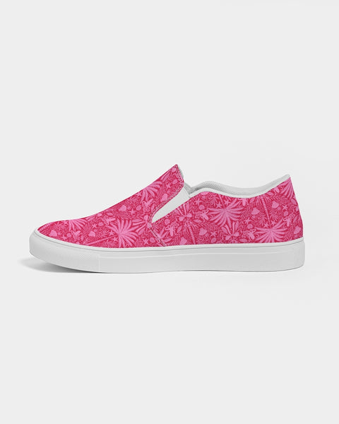 Coastal Coquette Slip-On Canvas Shoes