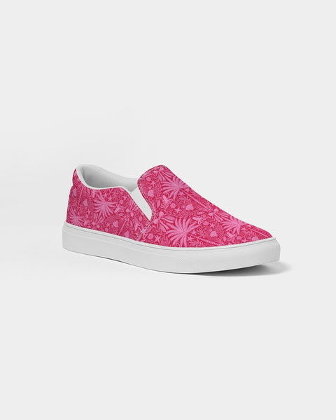 Coastal Coquette Slip-On Canvas Shoes