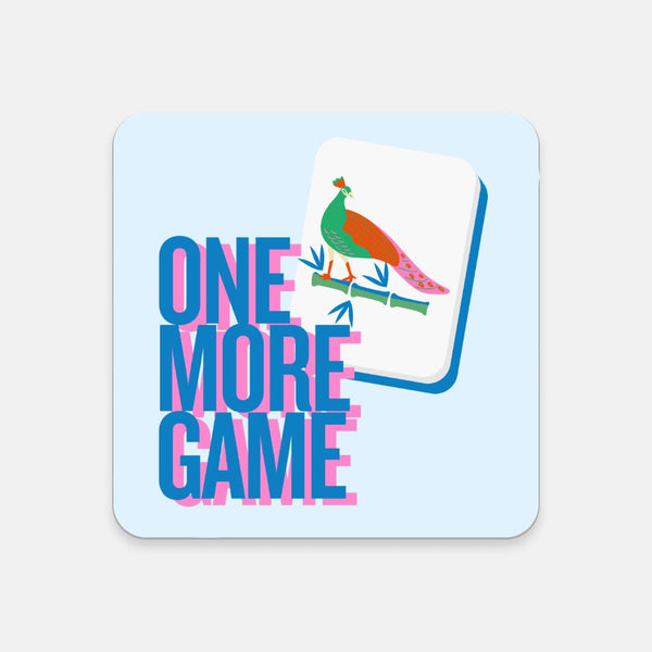 One More Game Mahjong Coasters