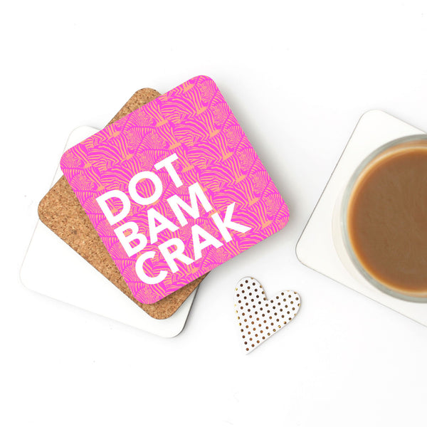 Dot Bam Crak Mahjong Coasters