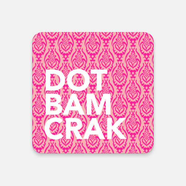Dot Bam Crak Mahjong Coasters