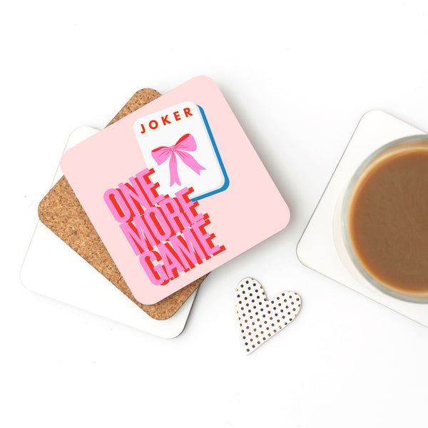 One More Game Mahjong Coasters