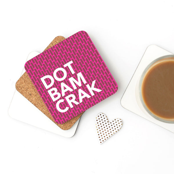 Dot Bam Crak Mahjong Coasters