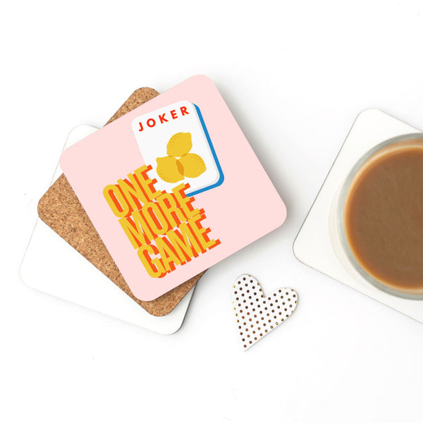 One More Game Mahjong Coasters