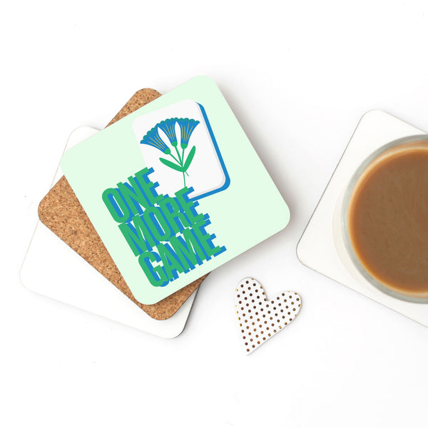 One More Game Mahjong Coasters