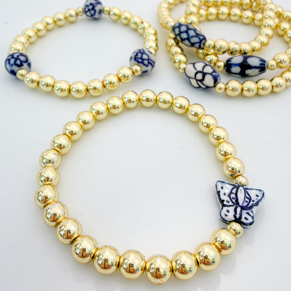 Blue Willow Bracelet Collection