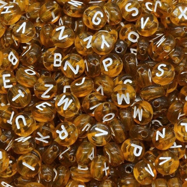 Personalized Gold Bead Bracelet