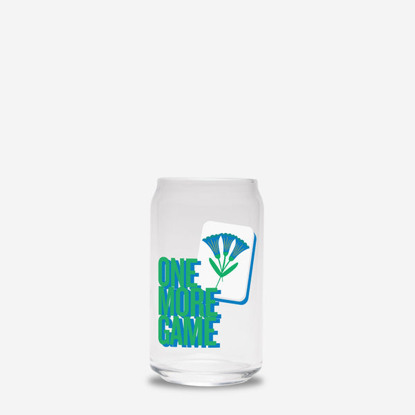 One More Game Mahjong Glass Can