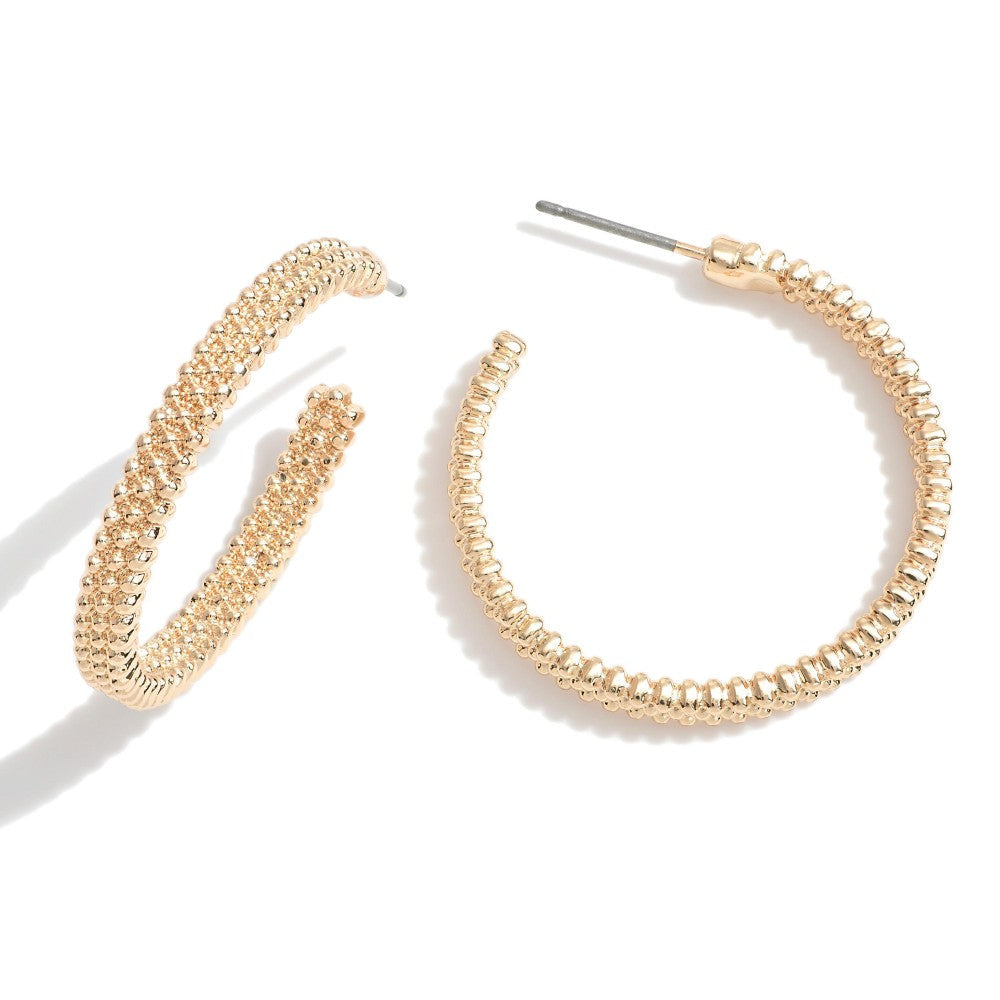 Gold Hoop Earrings