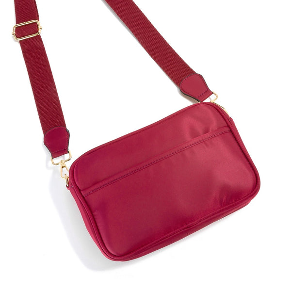 Nylon Camera Crossbody Bag