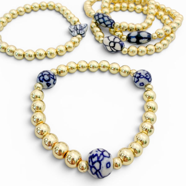 Blue Willow Bracelet Collection
