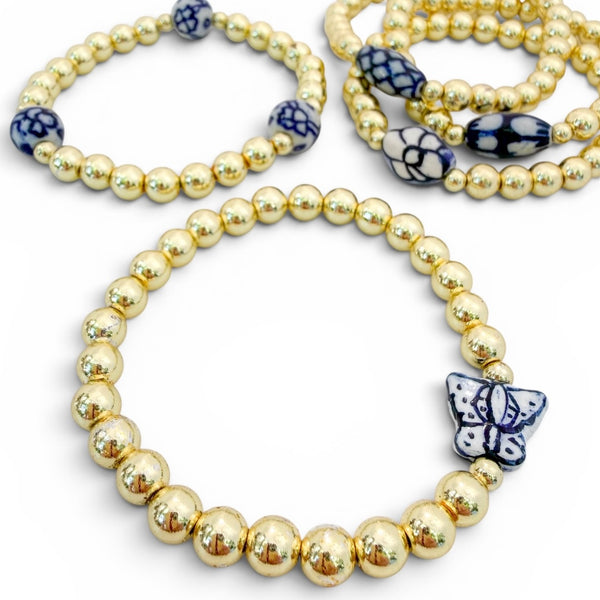 Blue Willow Bracelet Collection