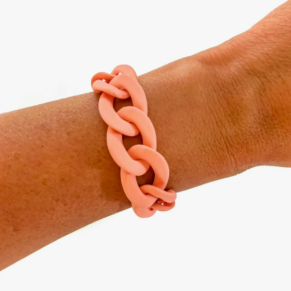 Acrylic Chunky Link Bracelet