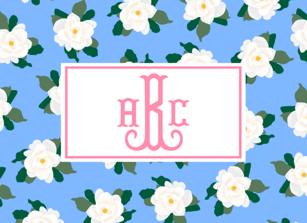 Garden Party Personalized Notecards