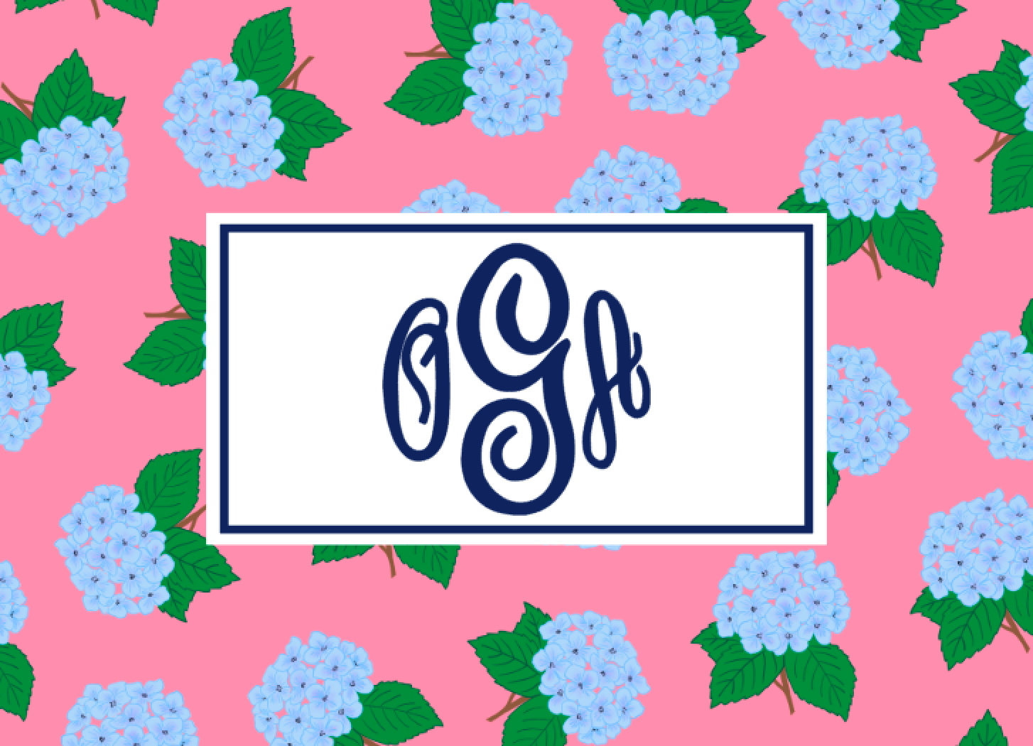 Garden Party Personalized Notecards