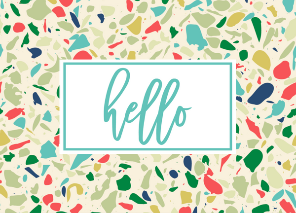 The Terrazzo Collection Notecards