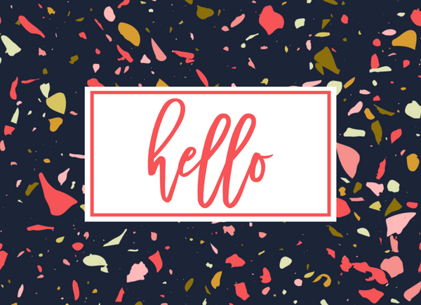 The Terrazzo Collection Notecards