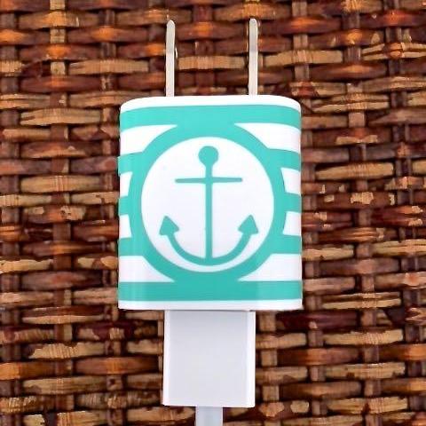 Anchor & Stripes iPhone/iPad Charger Wrap