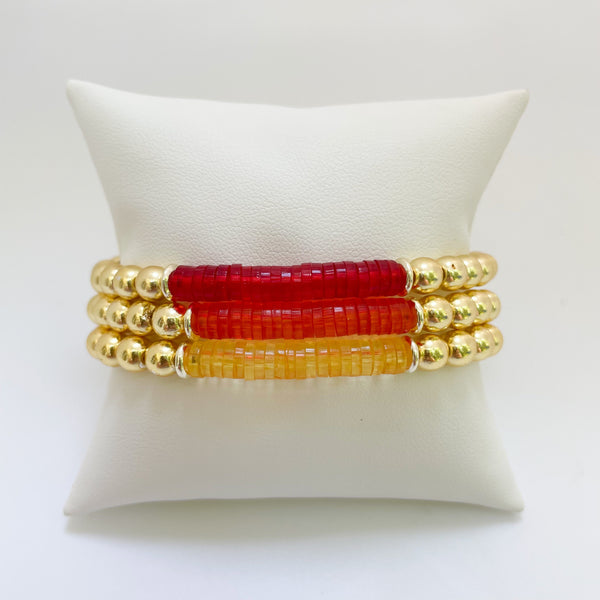 Rochester Gold Bead Bracelet