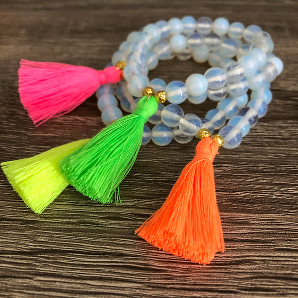 The Jenny Tassel Collection - Sea Opal and Neon