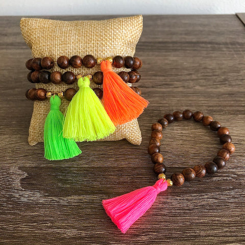 The Jenny Tassel Collection - Wood and Neon