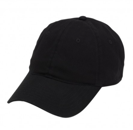 black monogrammed baseball hat