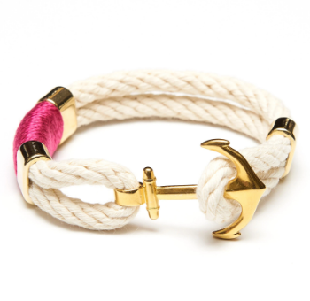 Waverly Ivory Anchor Bracelet by Allison Cole Jewelry