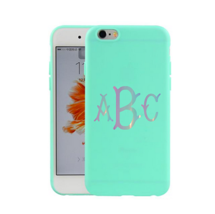 Opal Holographic Monogram Decal