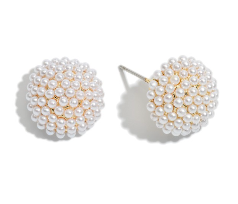 Pearl Cluster Studs