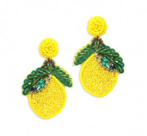You're the Zest Lemon Earrings