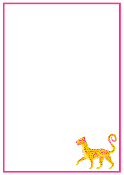 Preppy Icon Notepad