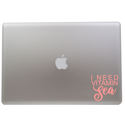 I Need Vitamin Sea Decal
