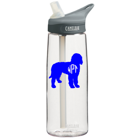 Monogrammed Dog Decal